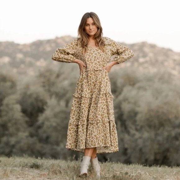 Rylee + Cru Dresses & Skirts - NWT Rylee and Cru Mabel Maxi Floral Dress